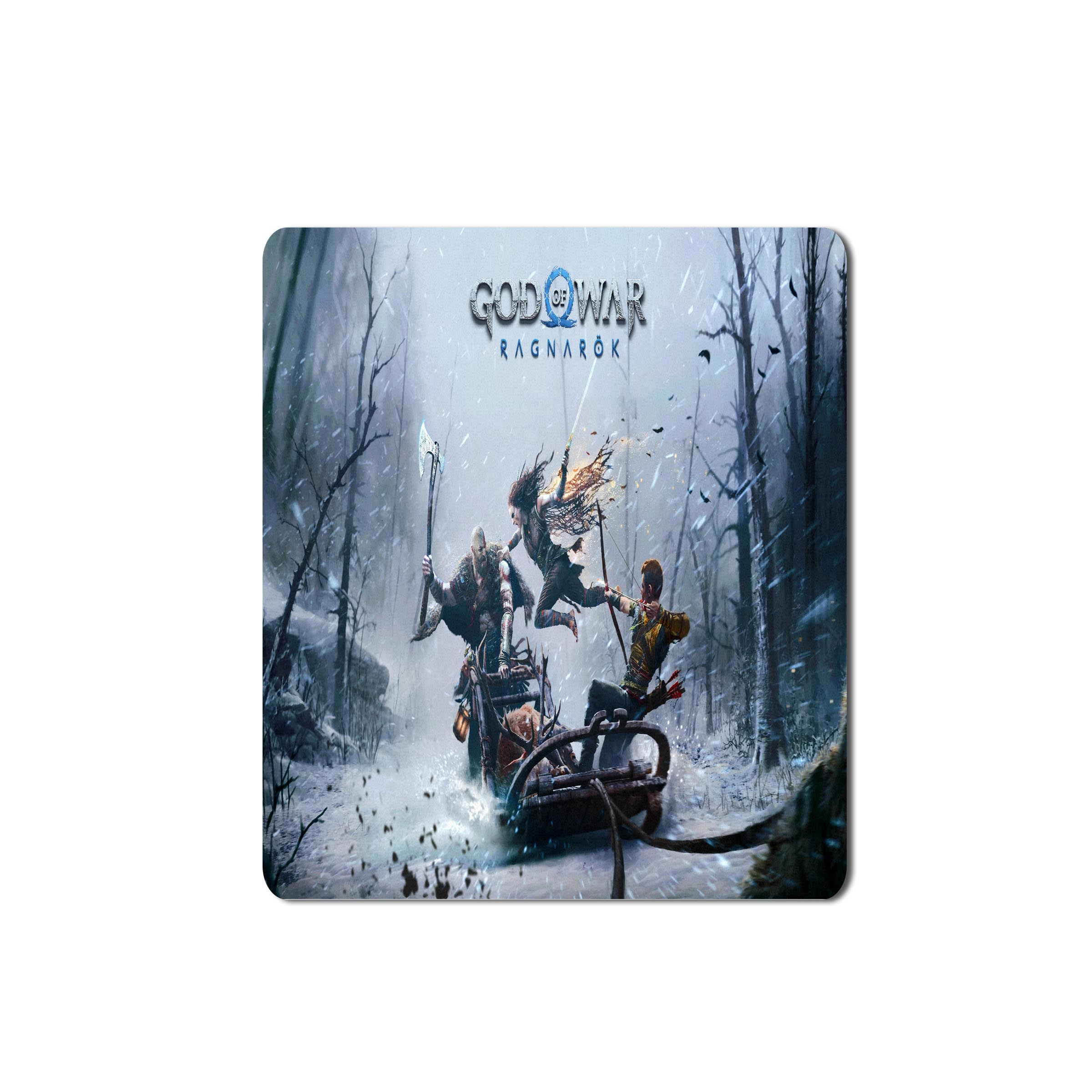 ماوس پد طرح بازی God Of War مدل 07