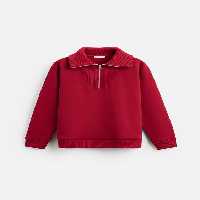 پلیور یقه دار مردانه زارا QUARTER-ZIP HOODIE | تهران زارا TehranZara