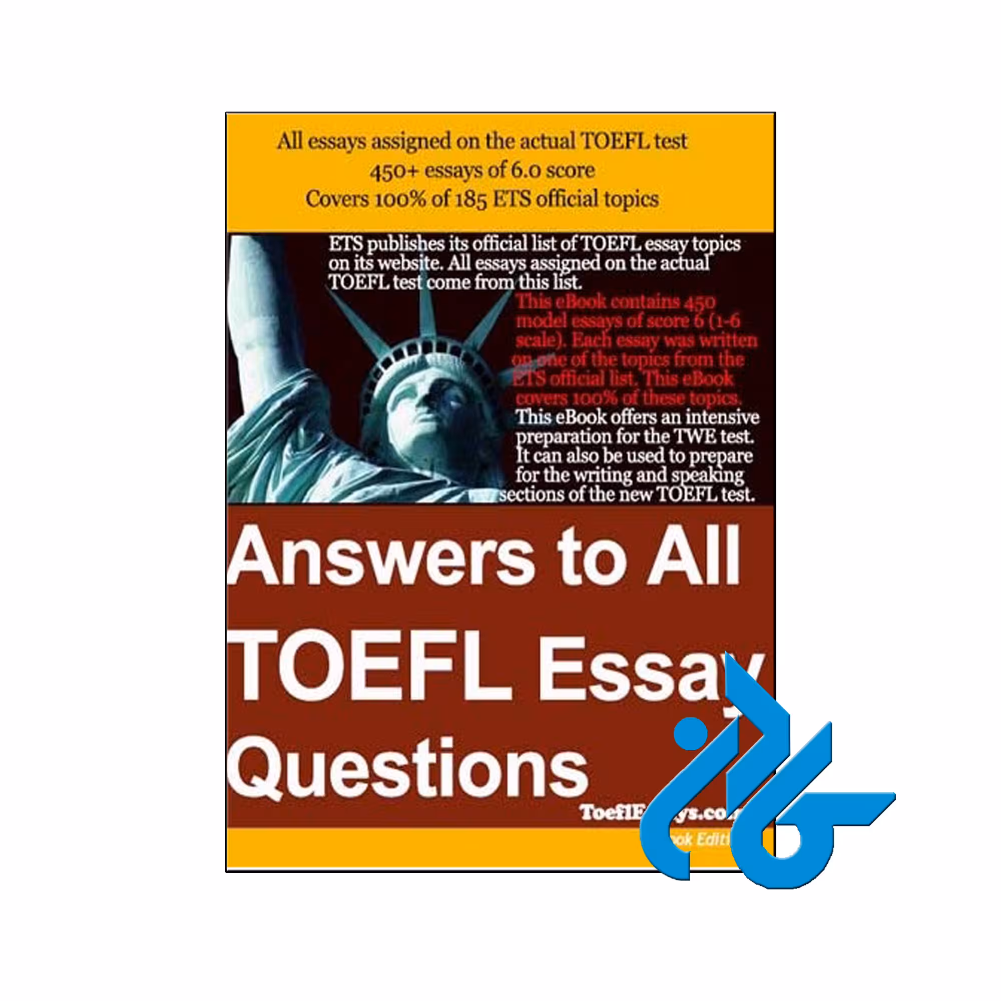 خرید کتاب Answers to all TOEFL Essay Questions | فروشگاه اینترنتی کادن