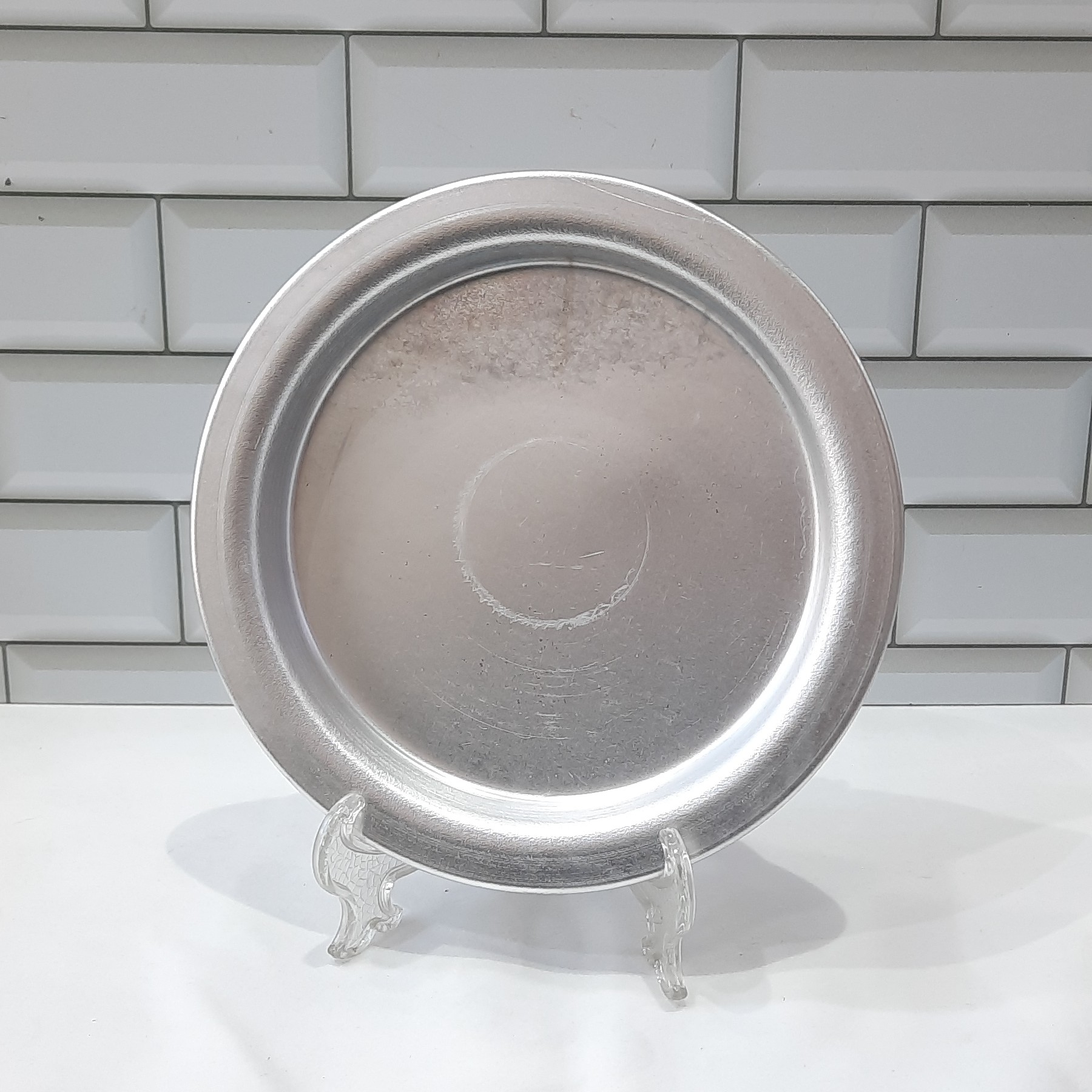 قالب کنافه جنس آلومینیومی قطر 18 سانت ارتفاع 2.5 سانت