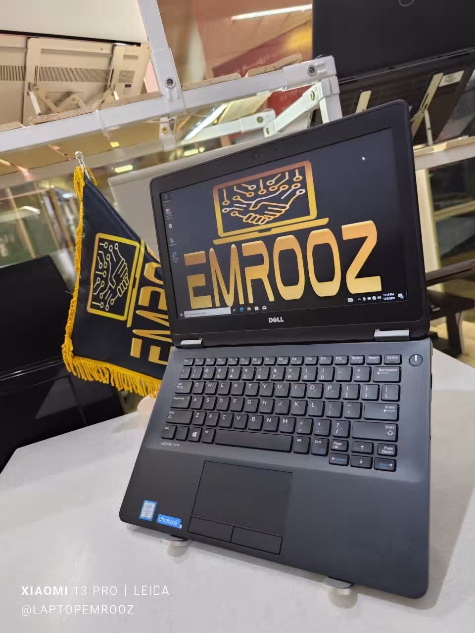 Dell Latitude E7270 - لپ‌تاپ امروز