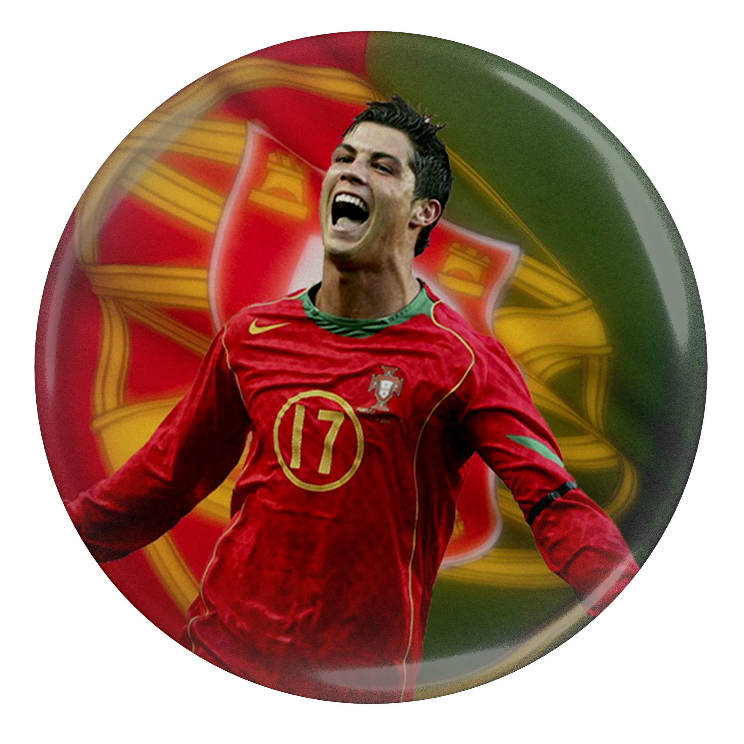 پیکسل طرح بازیکن فوتبال کریستیانو رونالدو مدل S10051