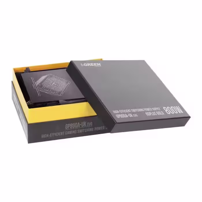 منبع تغذیه کامپیوتر گرین مدل GP800A-UK EVO (آکبند)