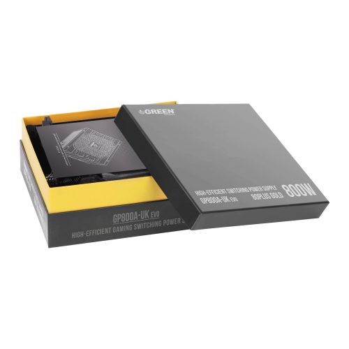 منبع تغذیه کامپیوتر گرین مدل GP800A-UK EVO (آکبند)