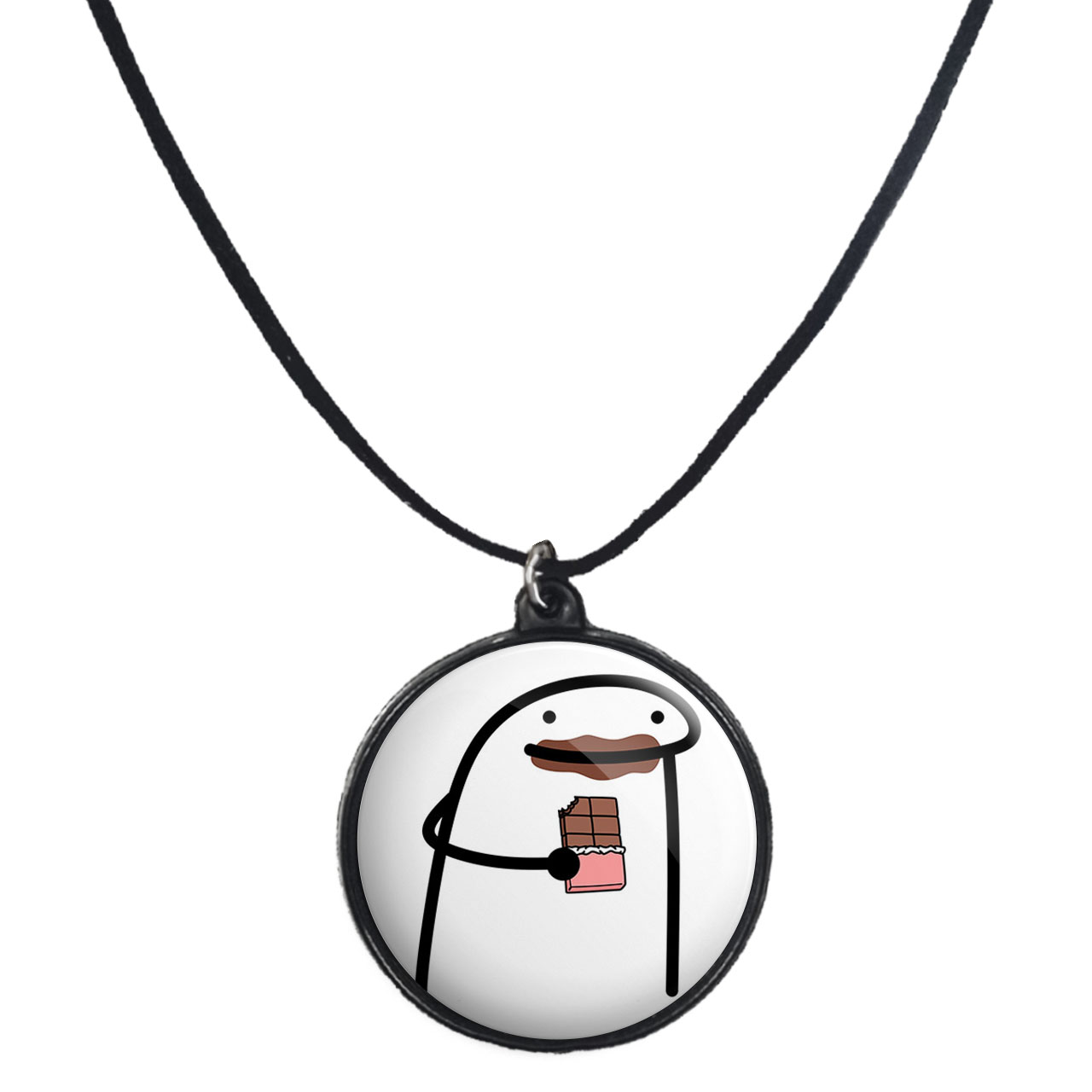 گردنبند پرمانه طرح میقولی کد pmb.24596 مدل دو طرفه