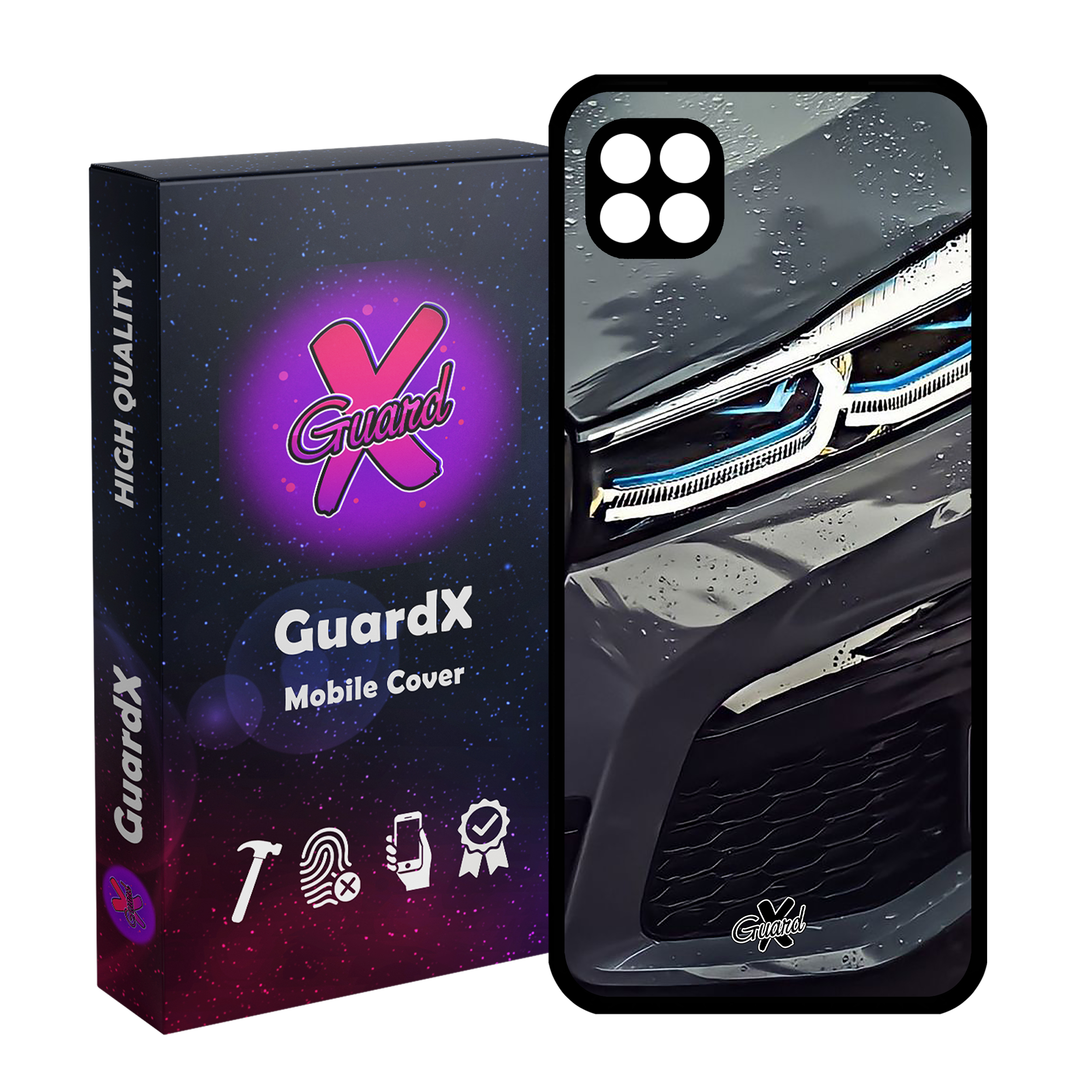 کاور گارد ایکس طرح BMW مدل Glass10455 مناسب برای گوشی موبایل سامسونگ Galaxy A22 5G