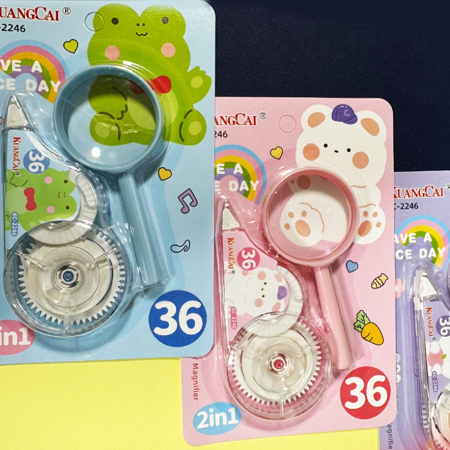 ست غلطگیر یا غلطگیر نواری به همراه ذره بین فانتزی و کاربردی