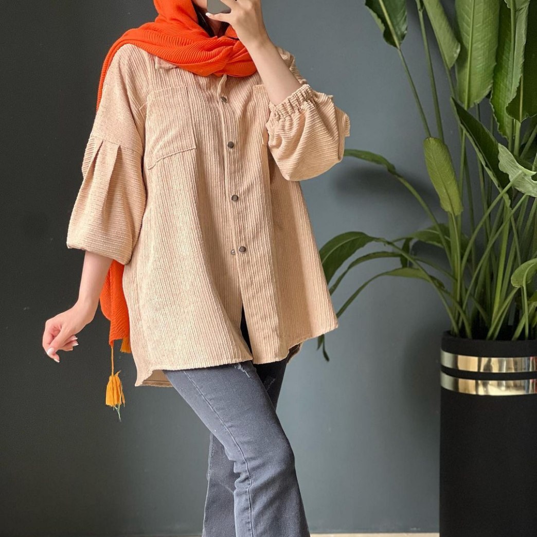 مانتومخمل کبریتی