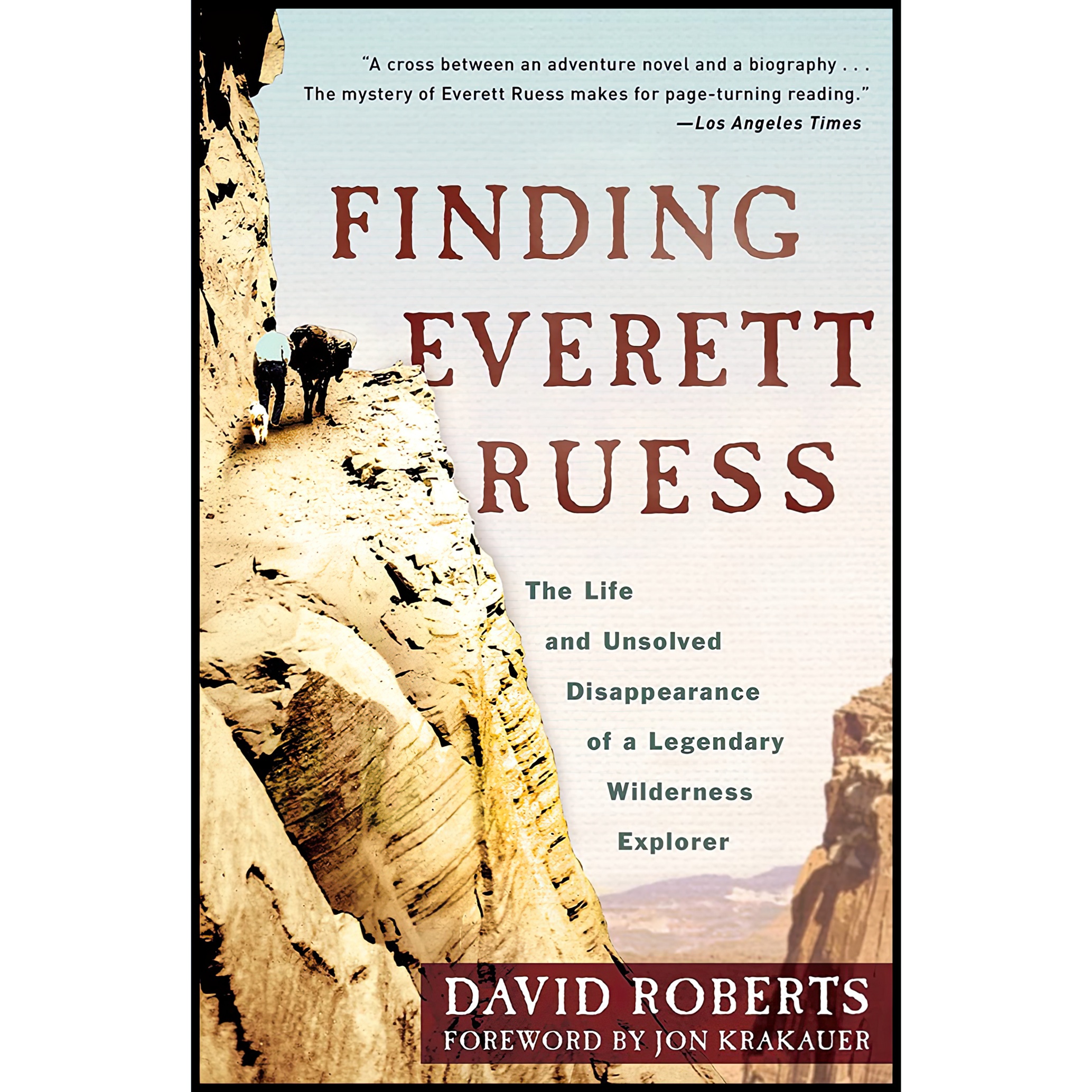 کتاب Finding Everett Ruess اثر David Roberts and Jon Krakauer انتشارات Crown