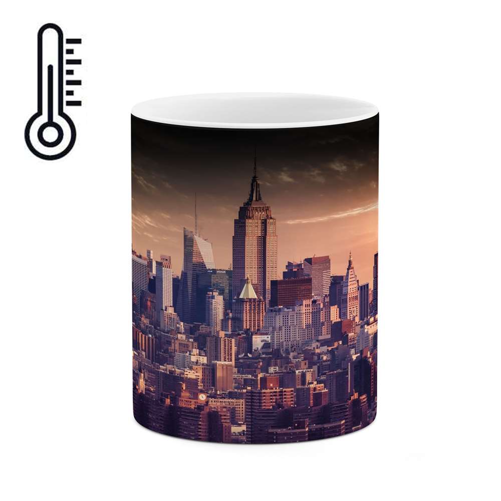 ماگ حرارتی طرح شهر مدل mgh12284