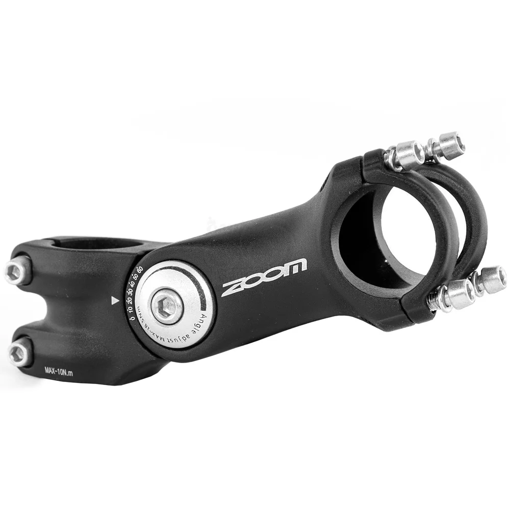 کرپی دوچرخه ریگلاژی مندرج متحرک اصلی زوم مدل H2010DS با قطر 31.8 با طول 105 میلیمتر Zoom Adjustable Ahead Bicycle Stem H2010DS-8/FOV/8/105MM 31.8 - آسمان دوچرخ