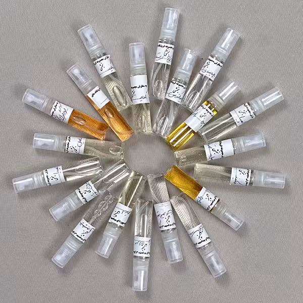 عطر 5میل اسپری دار شیشه ای