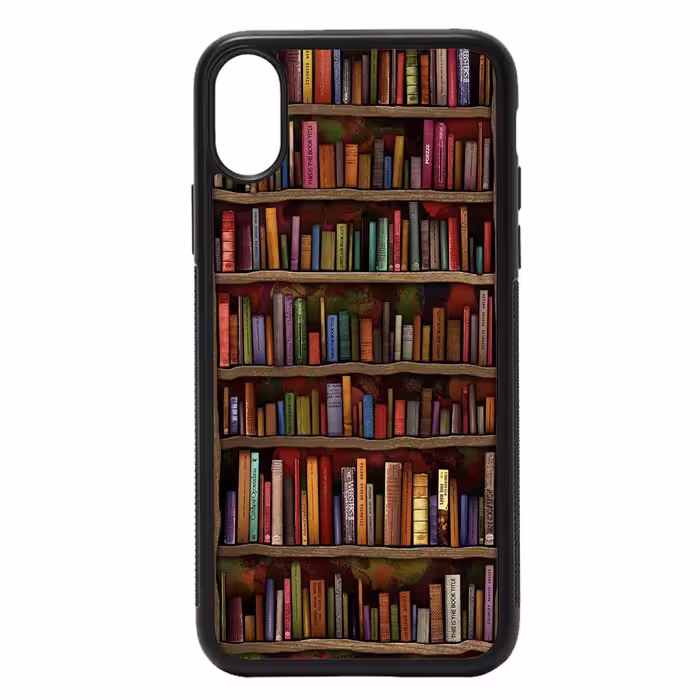 کاور طرح کتابخانه کد 11050646 مناسب برای گوشی موبایل اپل iphone x/xs