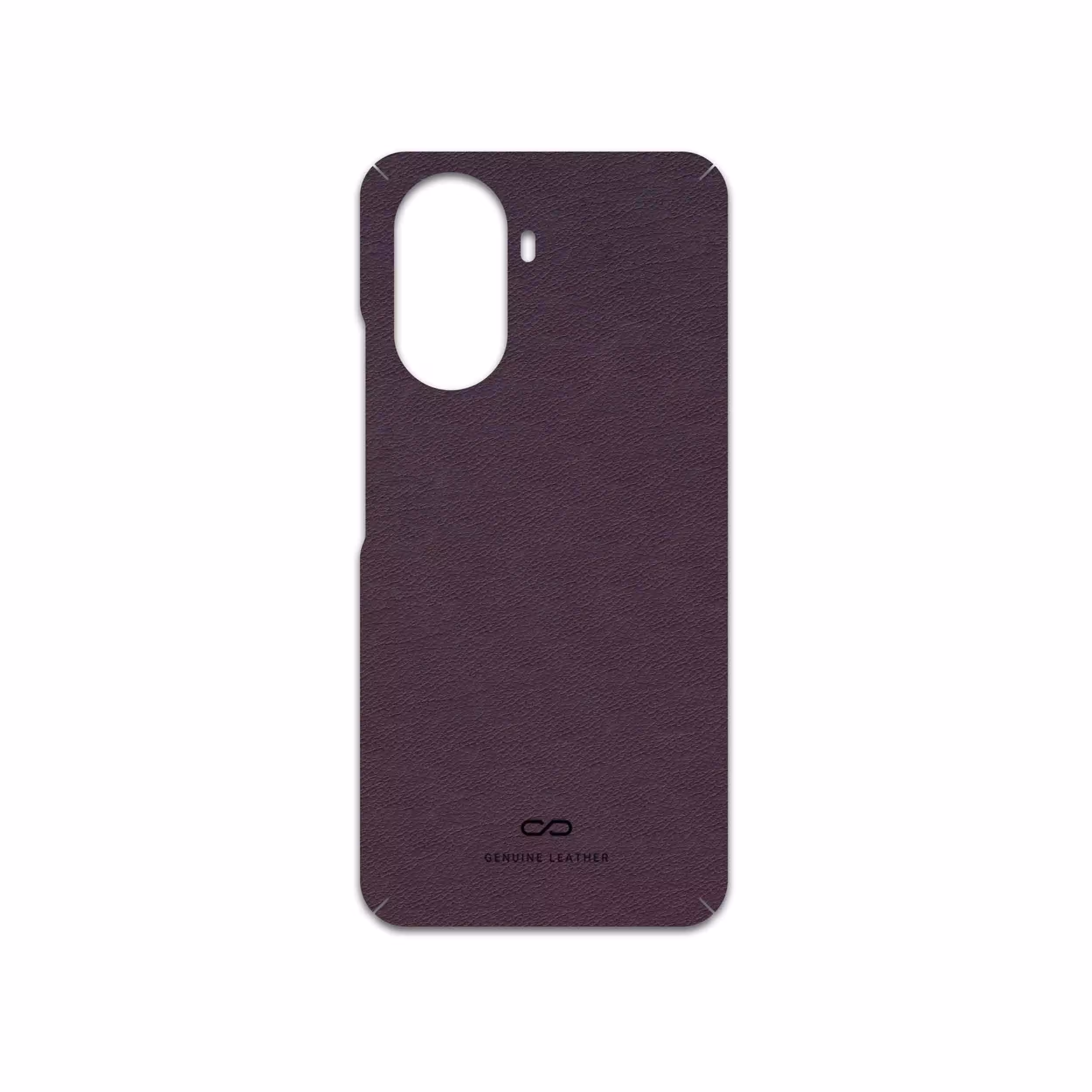 برچسب پوششی ماهوت مدل Purple-Leather مناسب برای گوشی موبایل هوآوی Nova Y70 Plus