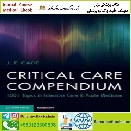 Critical Care Compendium 2023 TRUE PDF price 1€ - کتاب پزشکی بهار