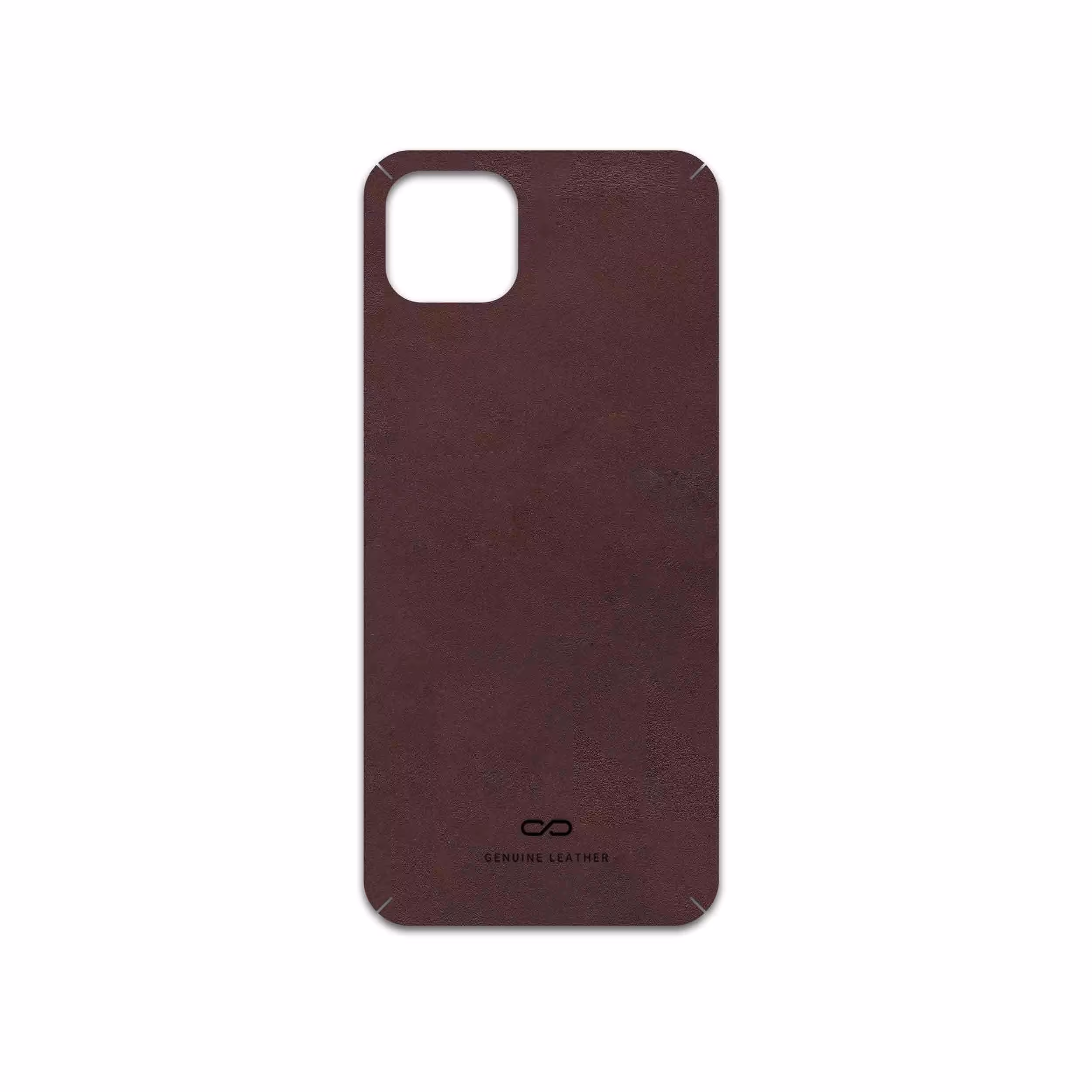 برچسب پوششی ماهوت مدل Matte-Dark-Brown-Leather مناسب برای گوشی موبایل ویکو T10