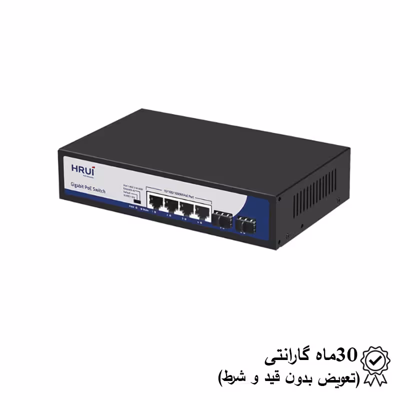 خرید و قیمت سوئیچ شبکه POE چهار پورت HR901-AXG-42NS-120