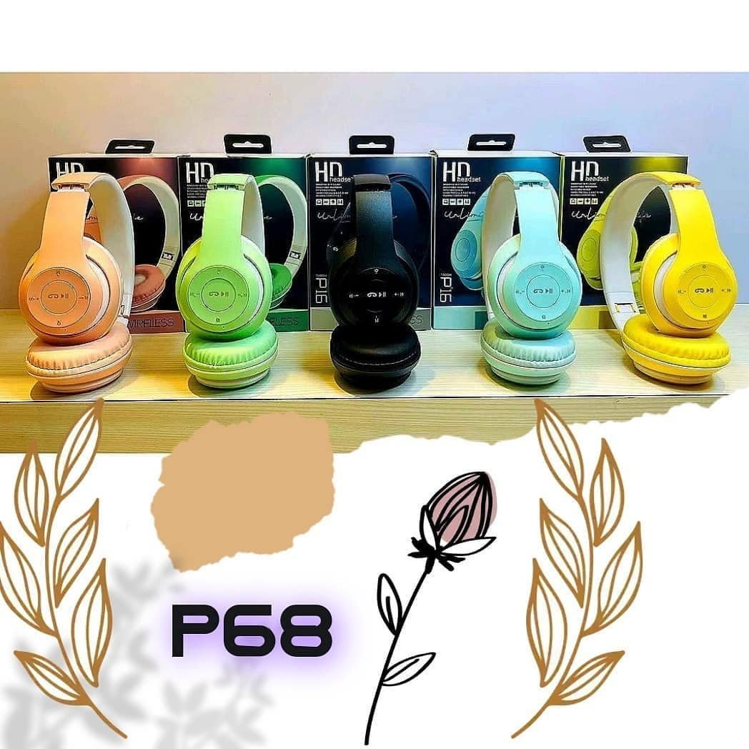 هدفون بلوتوثی p68