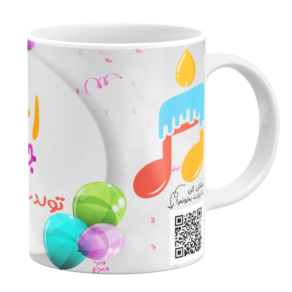 ماگ مدل تولد رعنا کد 11050540