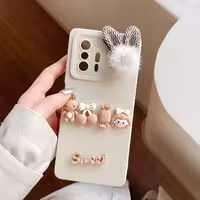 قاب اندرویدی Sweet برجسته، در دو رنگ صورتی و کرم