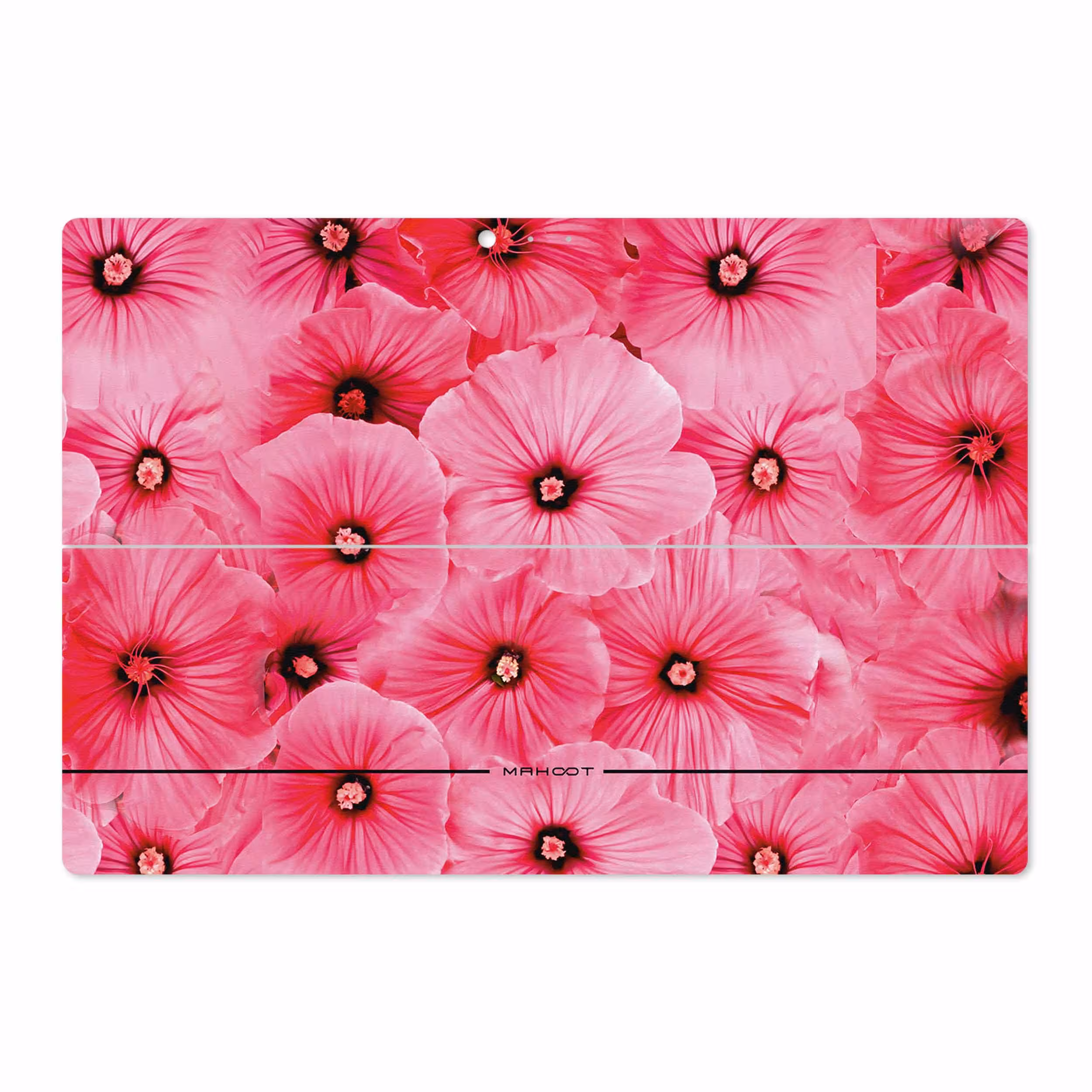برچسب پوششی ماهوت مدل Pink-Flower مناسب برای تبلت مایکروسافت Surface Pro 3 2014