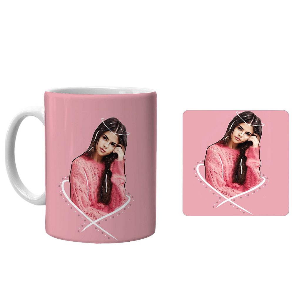 ماگ طرح سلنا گومز xg2 به همراه زیرلیوانی