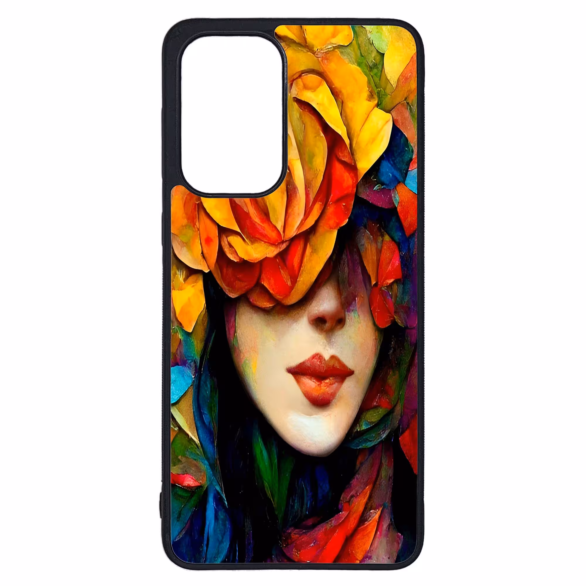 کاور طرح نقاشی چهره کد G-043 مناسب برای گوشی موبایل سامسونگ Galaxy A23 / A23 5G | دیجی قاب دونی
