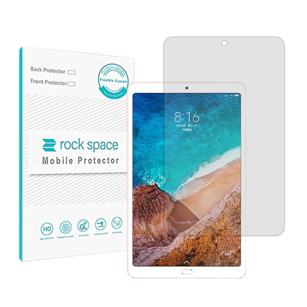 گلس تبلت شیائومی Mi Pad 4 Plus مدل نانو هیدروژل شفاف برند راک اسپیس کد L
