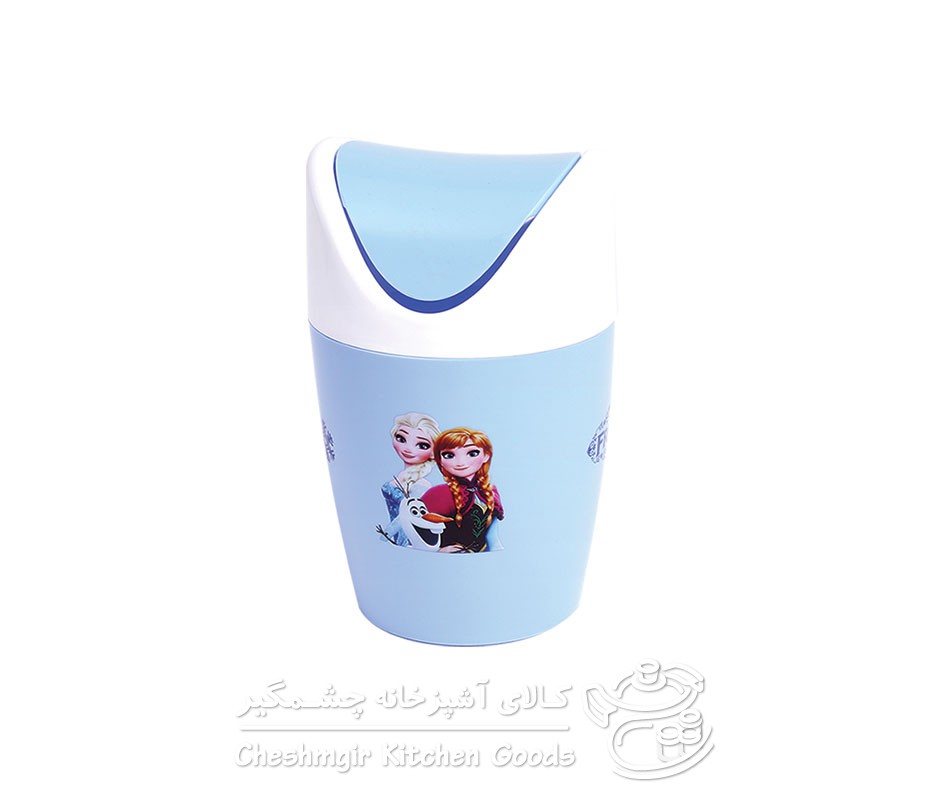 سطل کاغذ رومیزی کوچک چاپدار اسپرت لیمون کد 147404