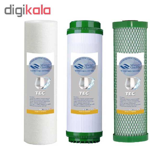 فیلتر تصفیه آب تک مدل RO-TP9 مجموعه 9 عددی