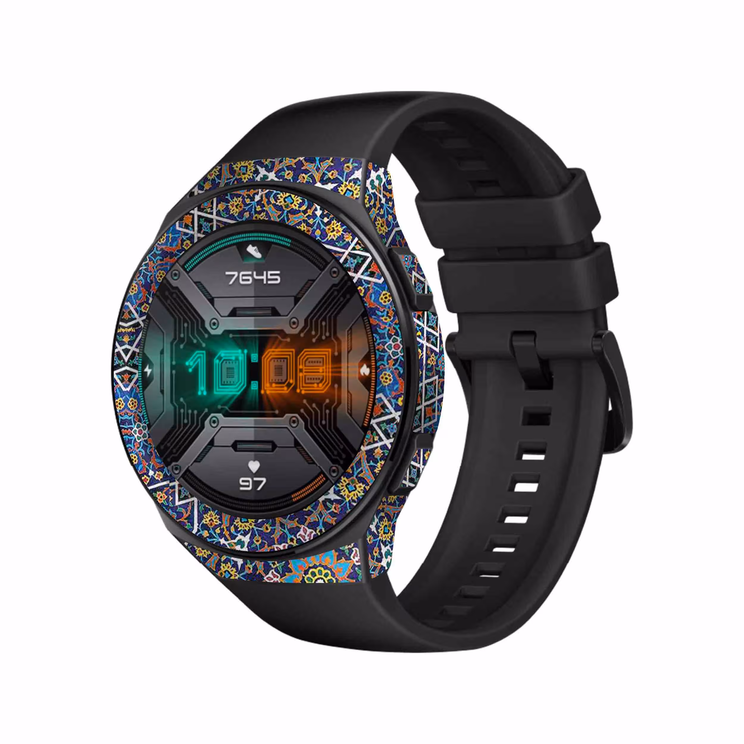 برچسب ماهوت طرح Iran Tile6 مناسب برای ساعت هوشمند هوآوی Watch GT 2e