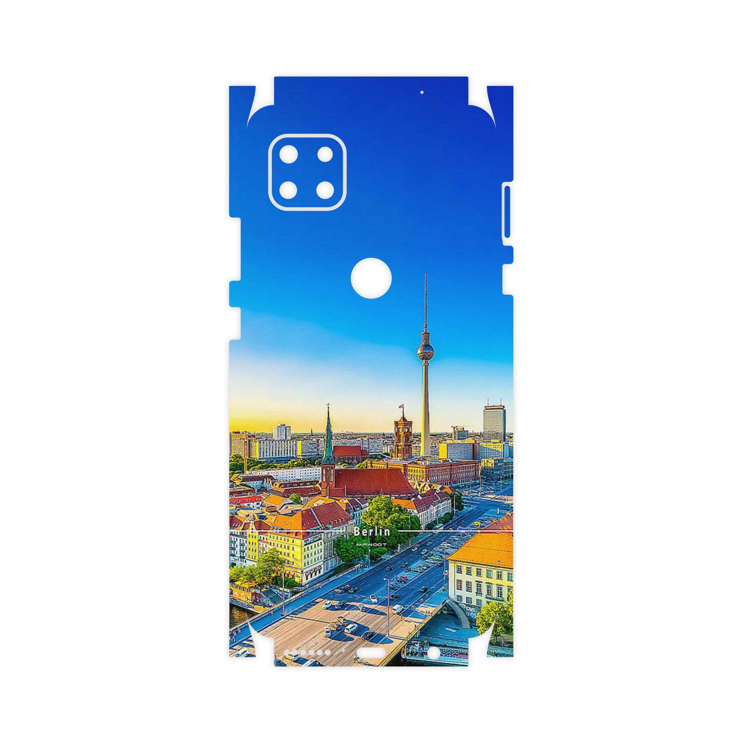 برچسب پوششی ماهوت مدل City of Berlin-FullSkin مناسب برای گوشی موبایل موتورولا MOTO G 5G