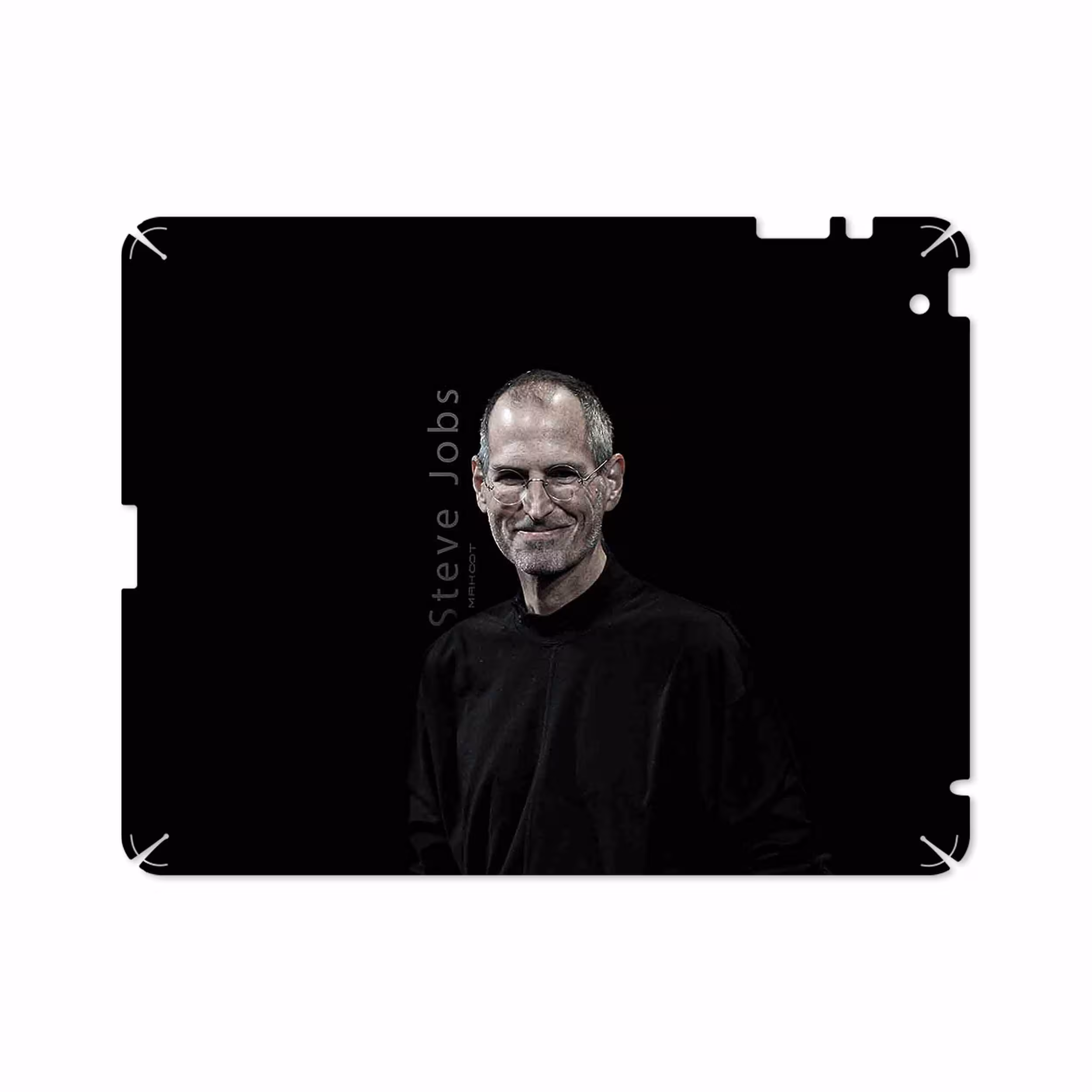 برچسب پوششی ماهوت مدل Steve Jobs مناسب برای تبلت اپل iPad 2 2011 A1395