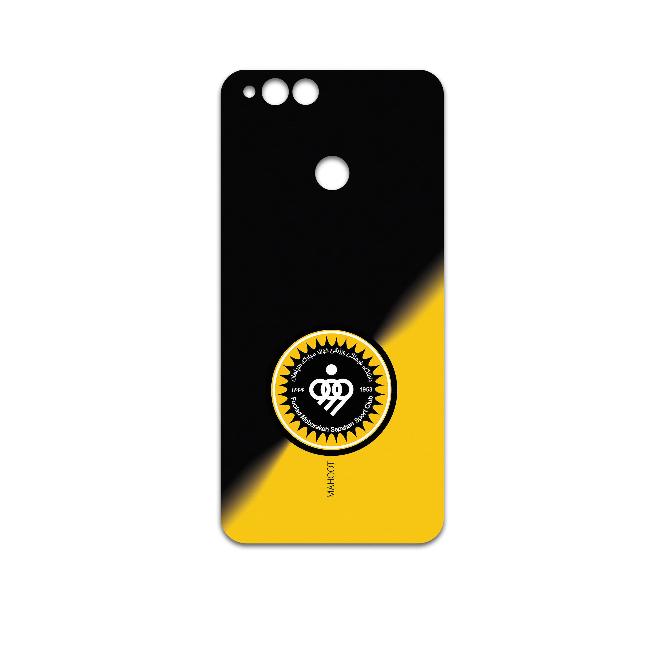 برچسب پوششی ماهوت مدل Sepahan-FC مناسب برای گوشی موبایل آنر 7X