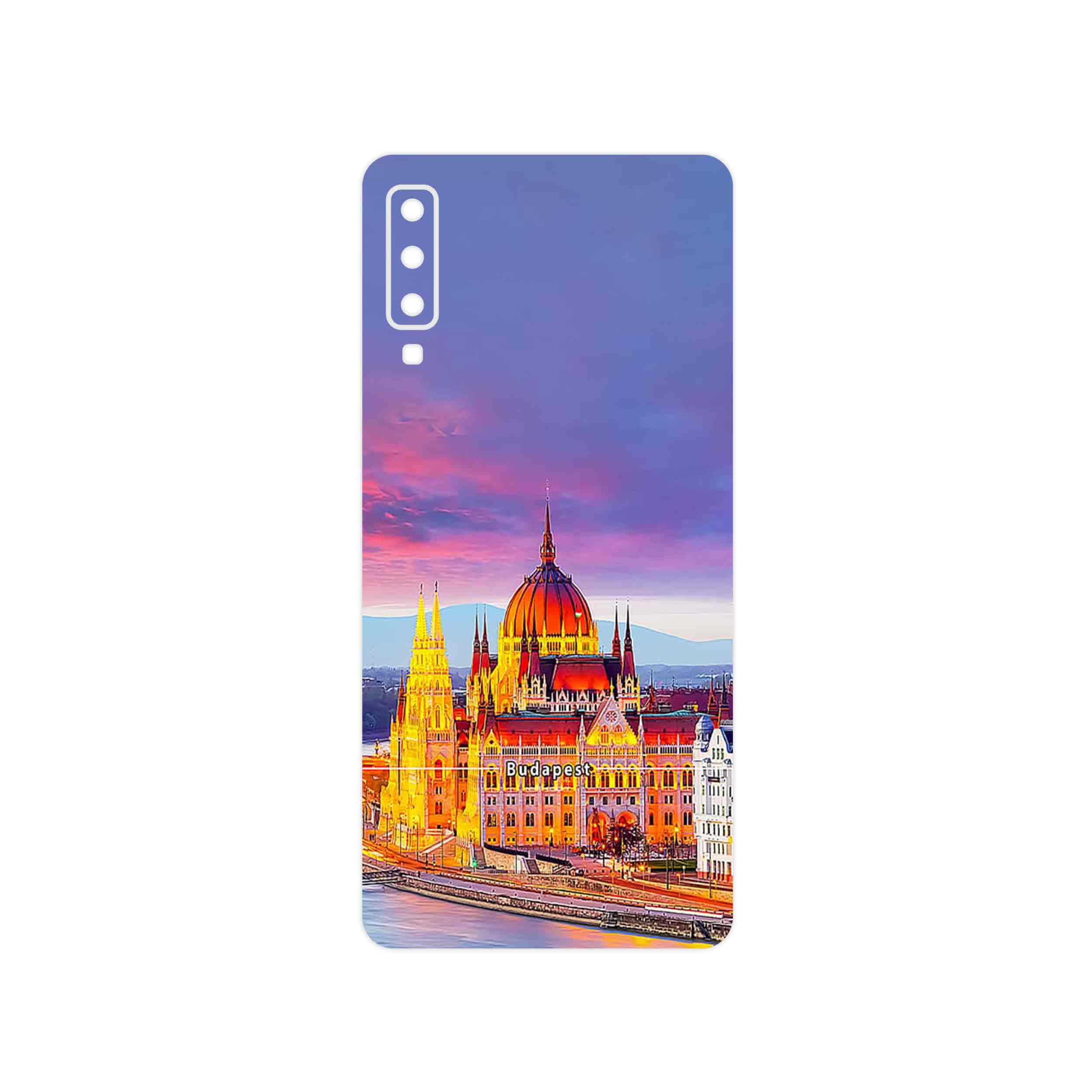 برچسب پوششی ماهوت مدل City of Budapest مناسب برای گوشی موبایل سامسونگ Galaxy A7 2018