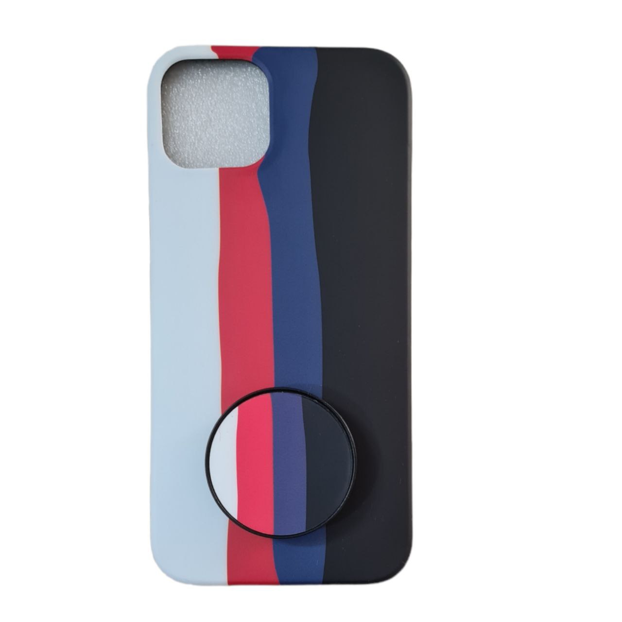 کاور طرح دخترانه کد 348 مناسب برای گوشی موبایل اپل iPhone 13 به همراه پاپ سوکت