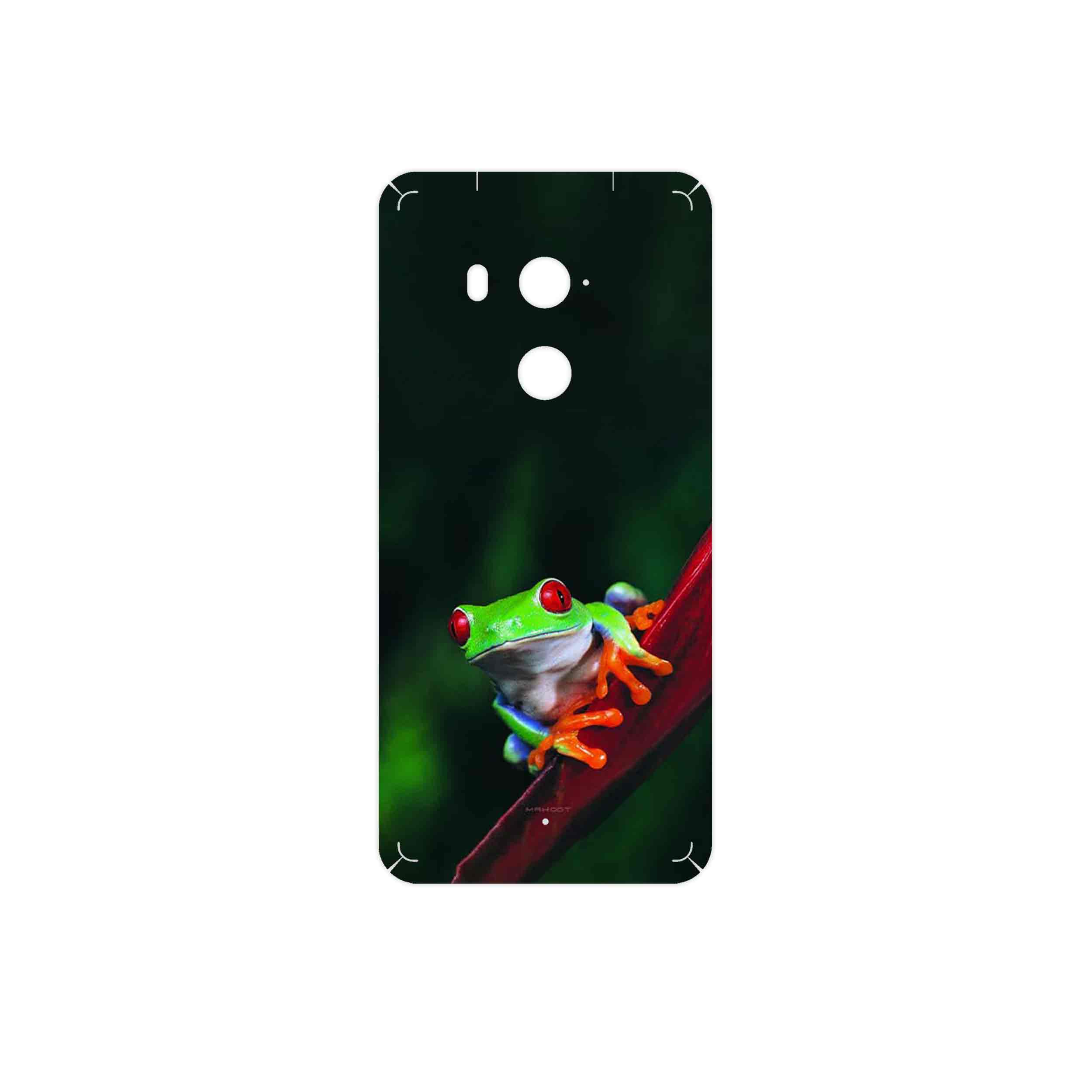 برچسب پوششی ماهوت مدل Frog مناسب برای گوشی موبایل اچ تی سی U11 Plus