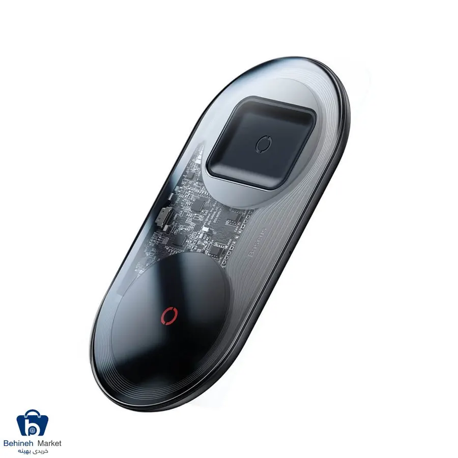 شارژر بی سیم باسئوس مدل TZWXJK-A01 توان 24 وات