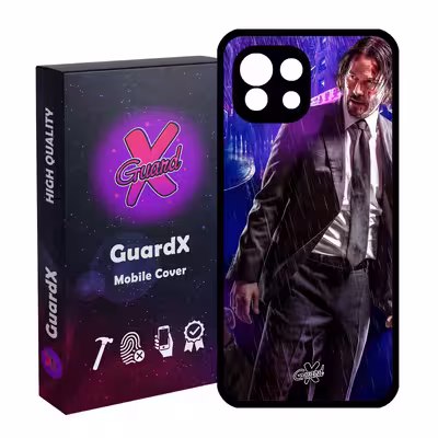 کاور گارد ایکس طرح John Wick مدل Glass10124 مناسب برای گوشی موبایل شیائومی Mi 11 Lite