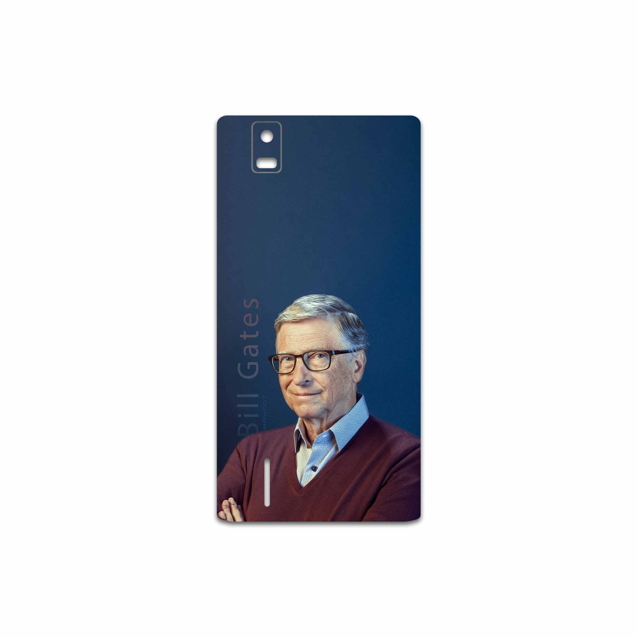 برچسب پوششی ماهوت مدل Bill Gates مناسب برای گوشی موبایل هوآوی Ascend P2
