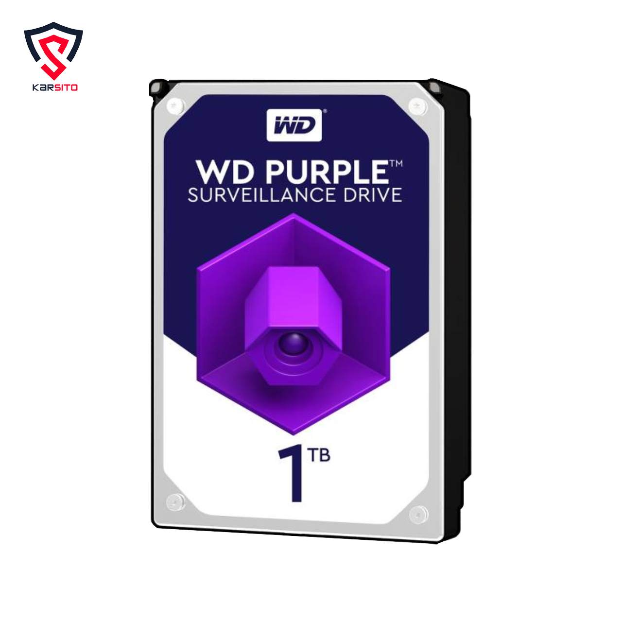 مشخصات، قیمت و خرید هارد دیسک اینترنال وسترن دیجیتال سری بنفش مدل Purple ظرفیت یک ترابایت استوک