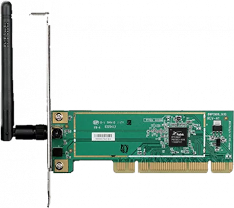 شبکه بی سیم دبلیو ای 525 150ام بی پی اس پی سی آی دی لینک