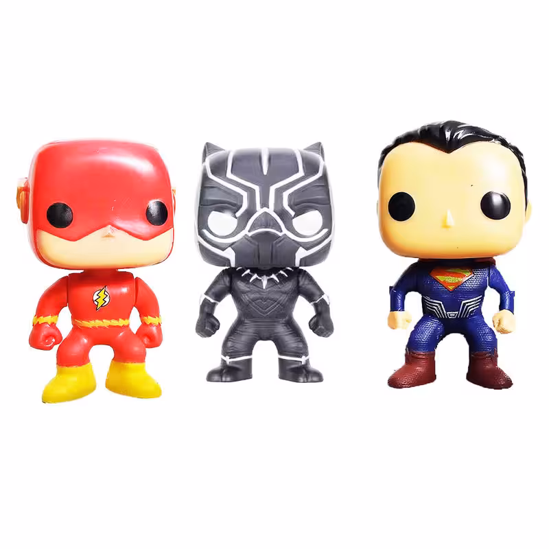اکشن فیگور مدل فلش تایگر سوپرمن Triple Flash Tiger Superman مجموعه 3 عددی