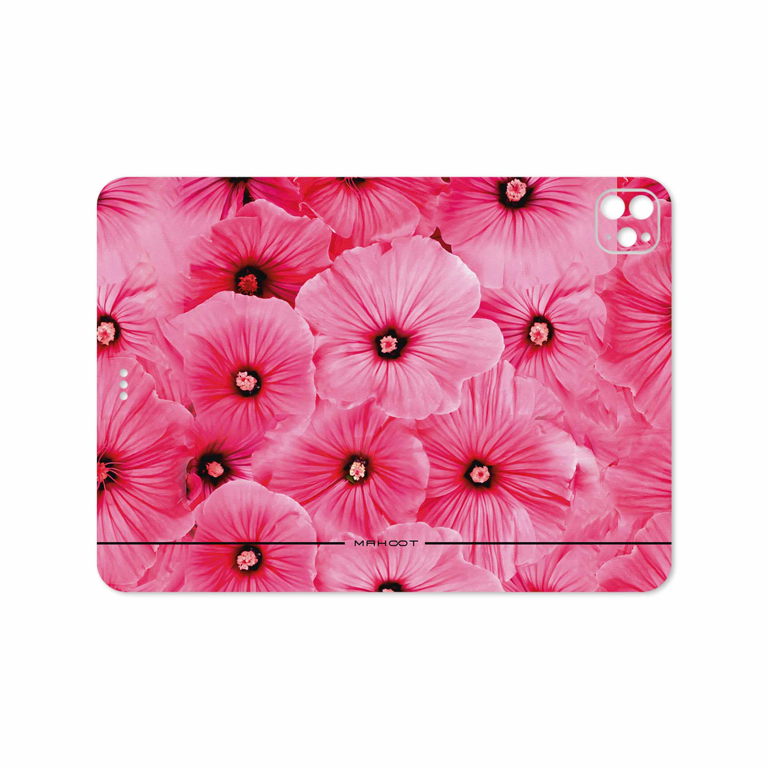 برچسب پوششی ماهوت مدل Pink-Flower مناسب برای تبلت اپل iPad Pro 11 (GEN 2) 2020 A2068