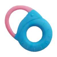 دندانگیر ژله ای سیلیکونی طرح دو حلقه Bebeneo