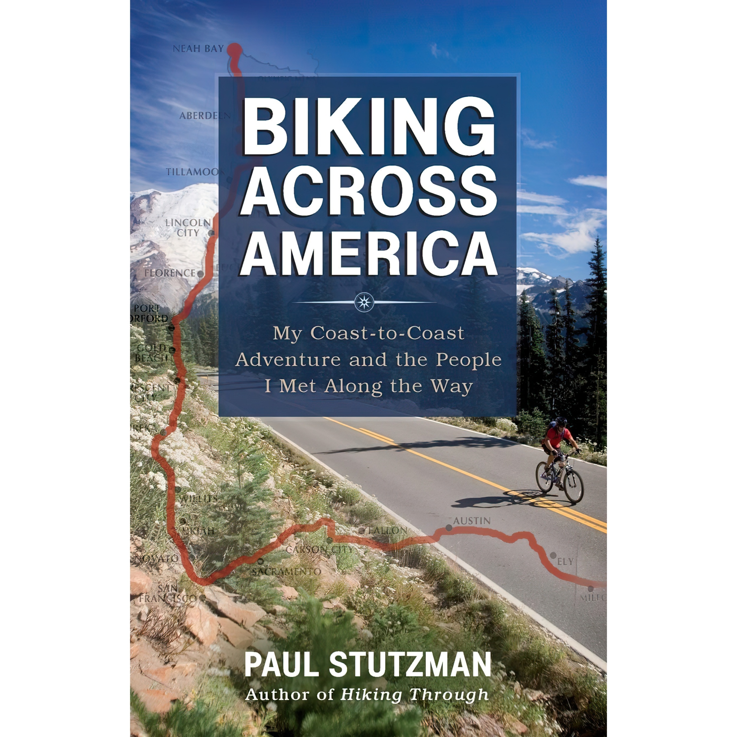 کتاب Biking Across America اثر Paul V. Stutzman انتشارات Revell