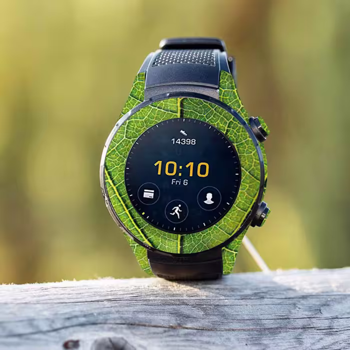 برچسب ماهوت مدل Leaf-Texture مناسب برای ساعت هوشمند هوآوی Watch 2