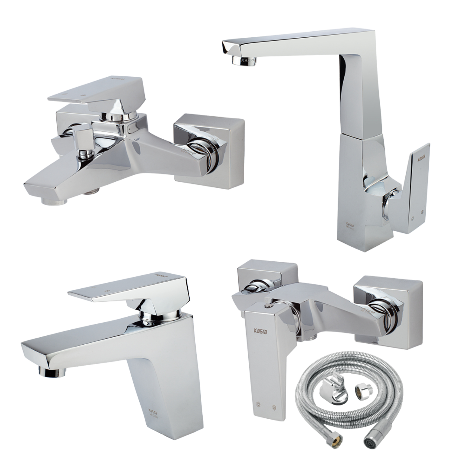 ست شیرآلات کسری مدل کنکورد مجموعه 5 عددی