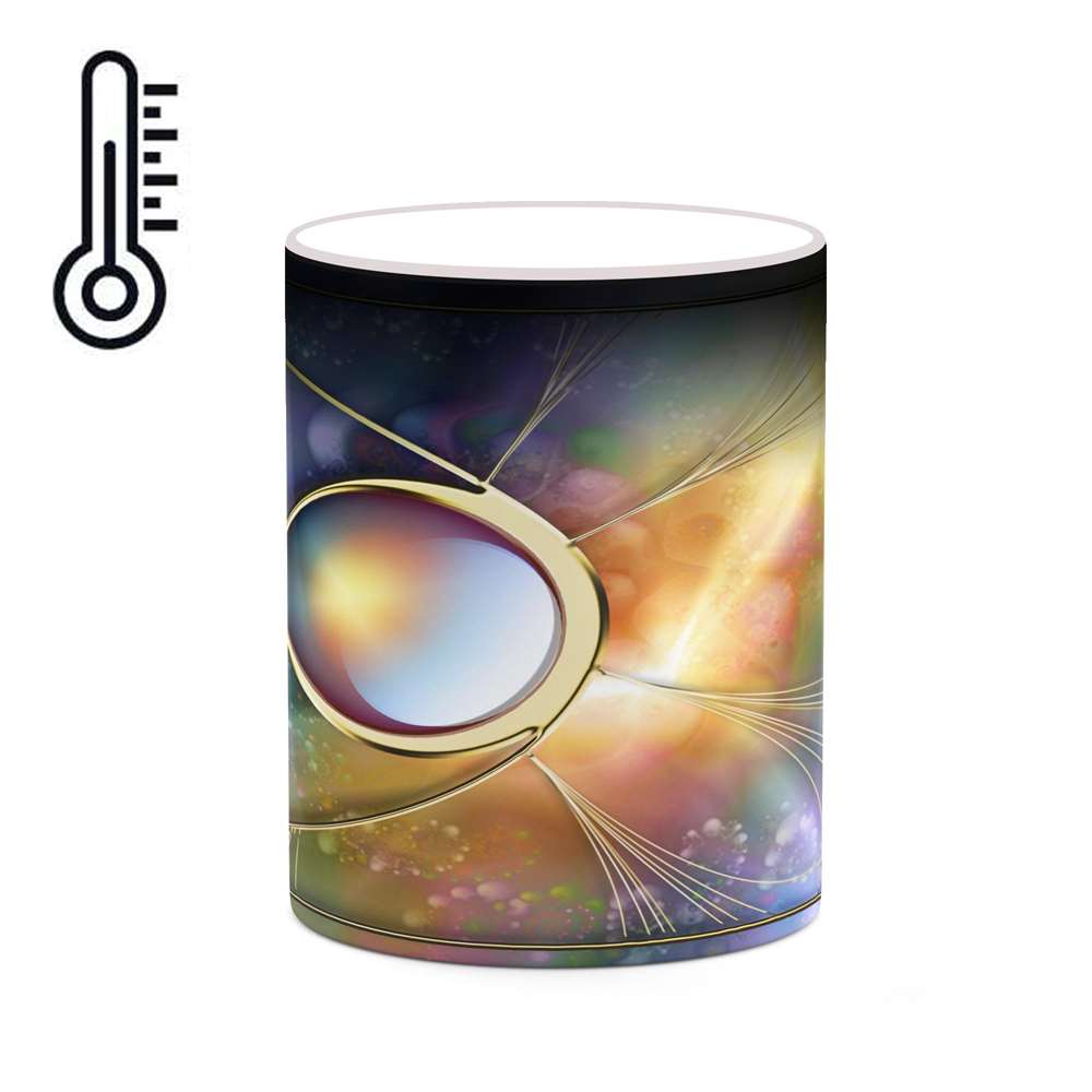 ماگ حرارتی کاکتی طرح فانتزی مدل mgh19458