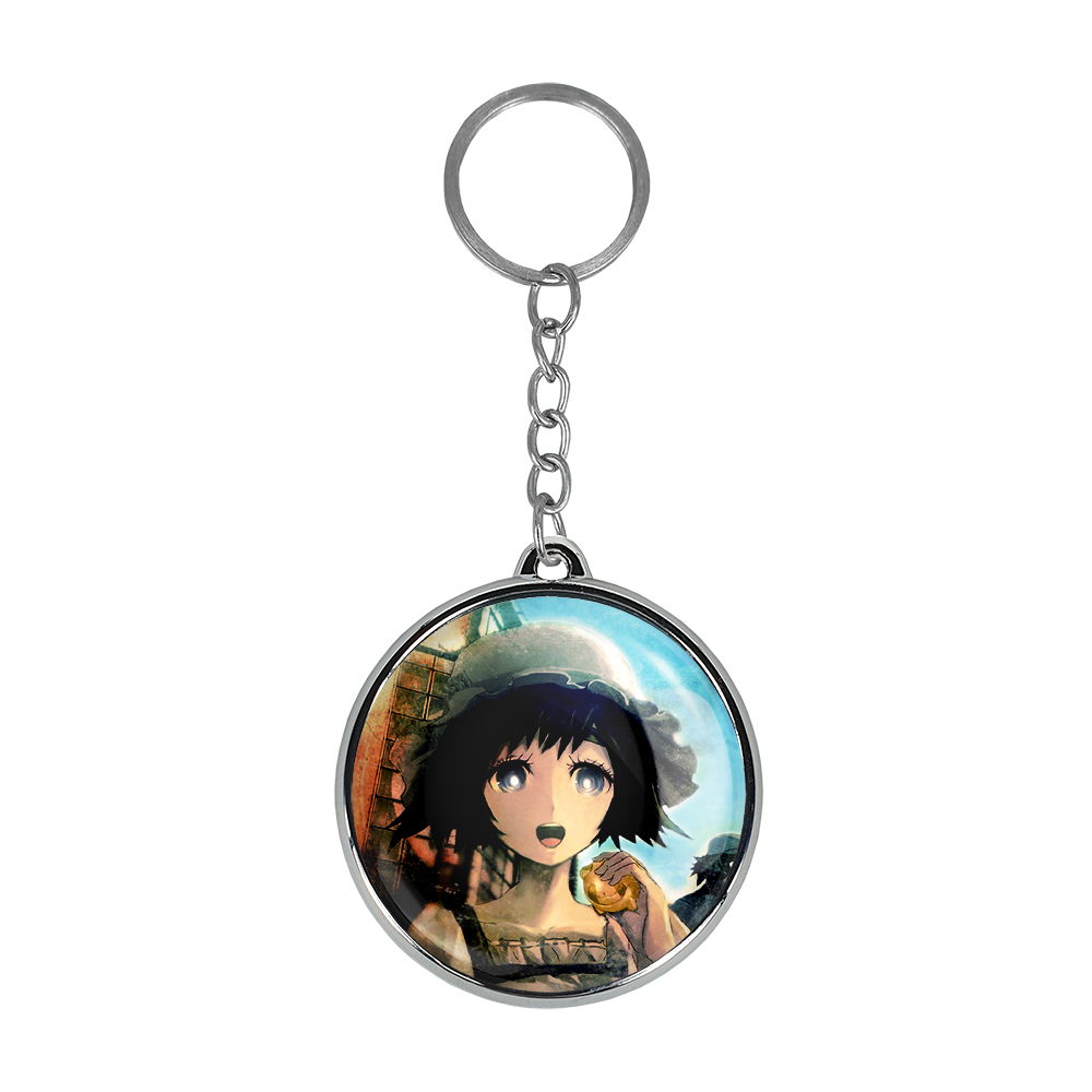 جاکلیدی خندالو طرح انیمه اشتاینز گیت مدل دوطرفه کد 1748817484